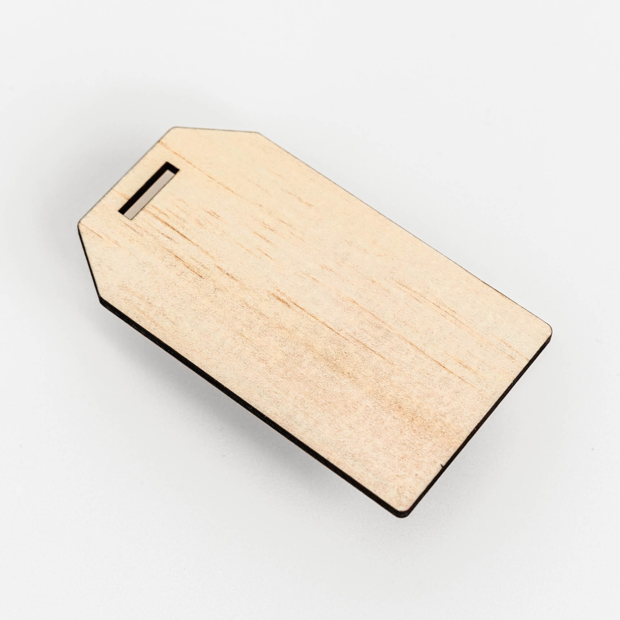 Luggage Tag Timber Place Card